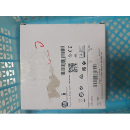 New Allen Bradley 440R-S13R2 Guardmaster Single Input Safety Relay 24V 2A