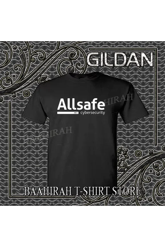New Allsave All Save Cyber Security T-Shirt Funny Logo TEE T-Shirt Size S to 5XL
