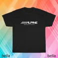 thumbnail image 1 of New Alpine Car Audio System Logo T-Shirt Funny Size S to 5XL, 1 of 2