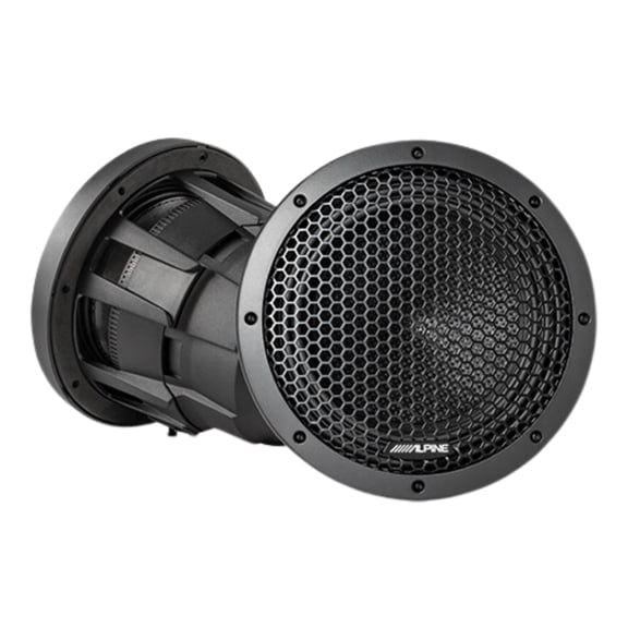 New Alpine HDZ-W10 10" Subwoofer w/ High Amplitude Multi-Roll Surround Technology