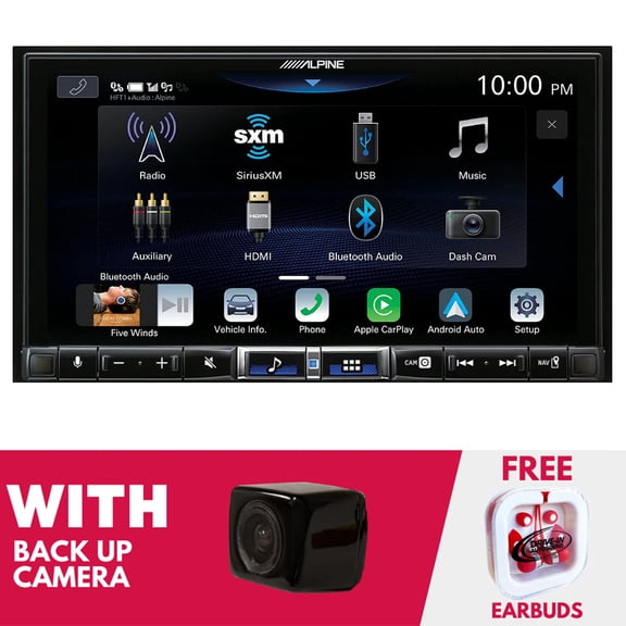 New Alpine ILX-507 7" Multimedia with CarPlay/Android Auto & Backup Camera