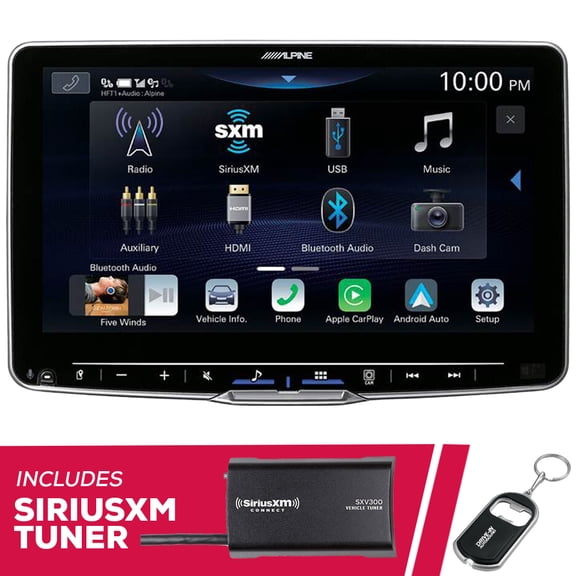 New Alpine ILX-F509 9" Multimedia (Does Not Play CDs) with SiriusXM Tuner