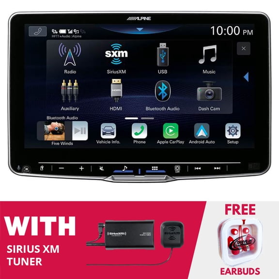 New Alpine ILX-F509 9" Multimedia & (Does Not Play Discs) w/ SiriusXM Tuner