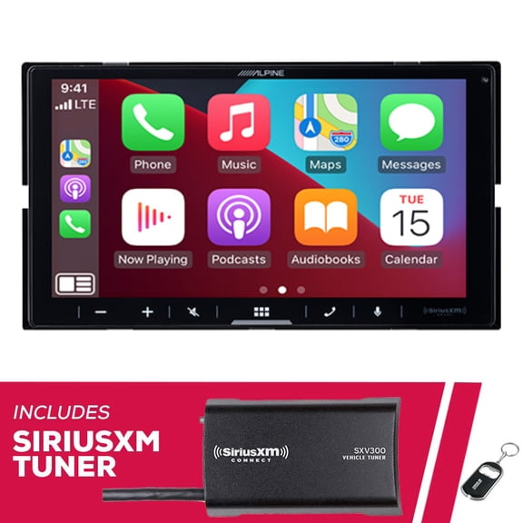 New Alpine ILX-W670-S 7" 2-DIN Digital Multimedia Receiver & SXV300V1 SiriusXM Tuner