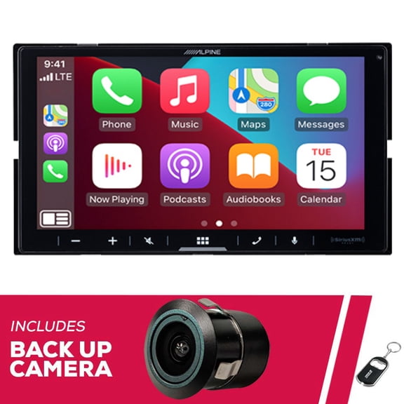 New Alpine ILX-W670-S 7" Double-DIN Digital Multimedia Receiver with Bullet Camera