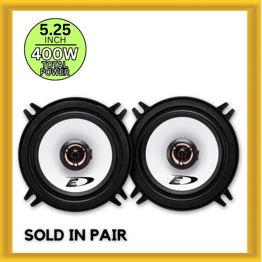 New Alpine SXE-1325S 5.25 Inch 13cm 2-Way Car Coaxial Speakers