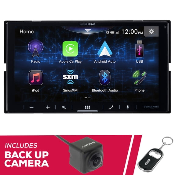 New Alpine iLX-W670 7” Shallow-Chassis Multimedia & HCE-C1100 Backup Camera