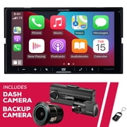 New Alpine iLX-W670-M 6.75" 2-DIN Multimedia Receiver w/ Bullet Camera & Dash Camera