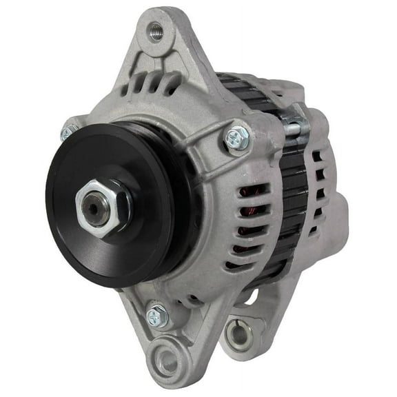 Alternator Compatible with Sole Diesel Mini-26 Mini-48 Vetus M2.06 M3.10 Cub Cadet 7192 7232 Toro Groundsmaster 224 Mitsubishi K3E L3E 12V 40A 13827210 A0T25271 Sole Mini-11 464cc 3-Cyl