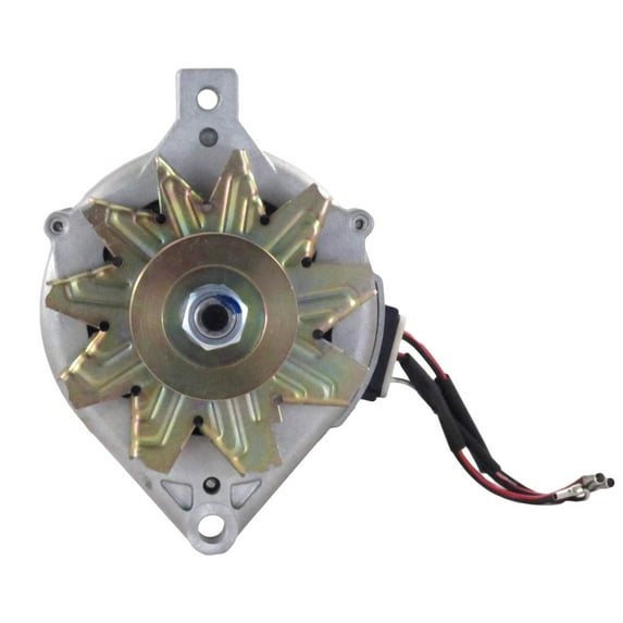New Replacement 12V Alternator 80A Belt-Driven Compatible with 1987 and Newer Wisconsin VG4D VH4D 4-Cyl Air-Cooled 30HP 37HP Industrial Engine NSN 2920-01-571-5704 YB87AS1 YB85A YB85