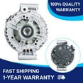 thumbnail image 1 of New Alternator For BMW 128i L6 3.0L 08-13 323i L6 2.5L 07-09 328i L6 3.0L 07-13, 1 of 11