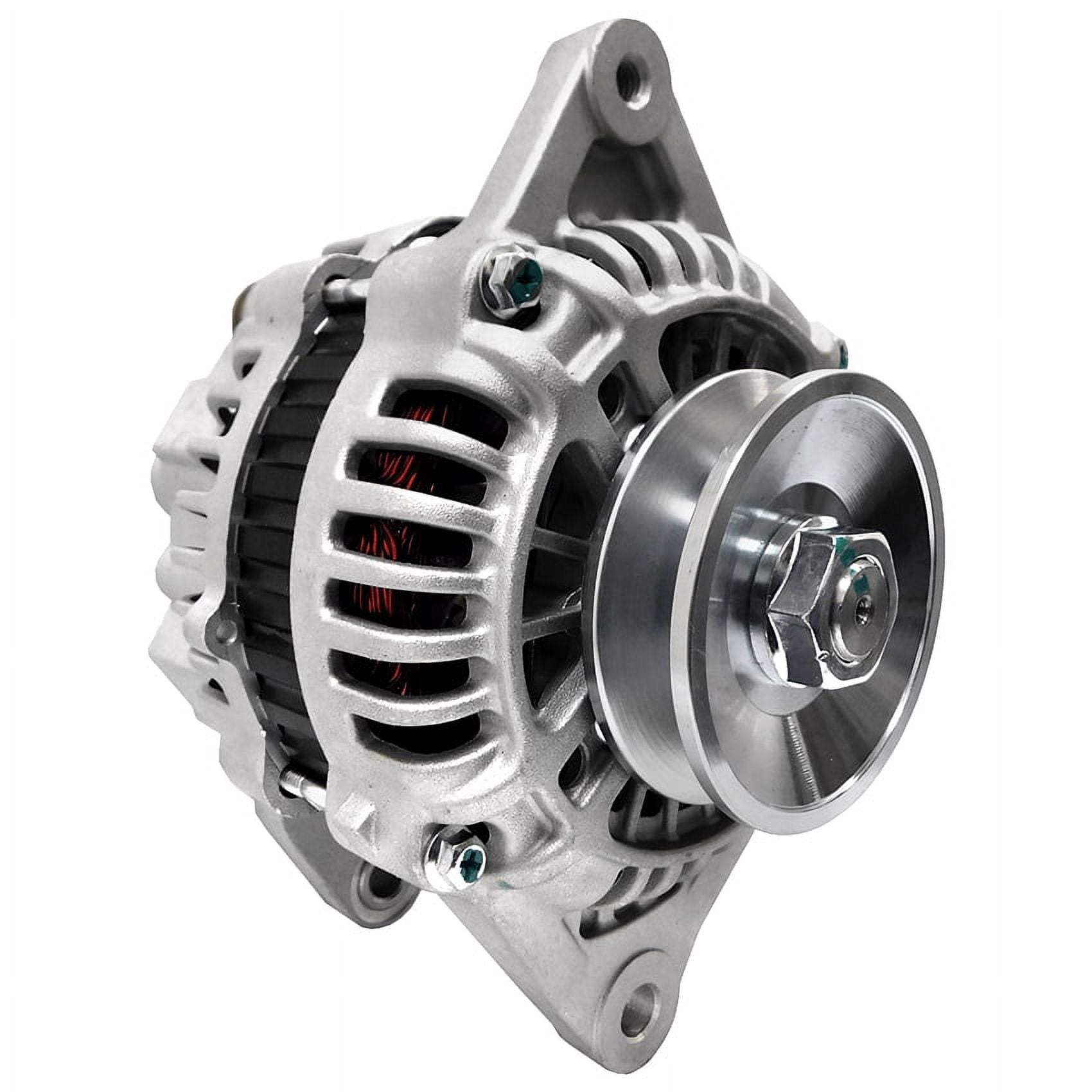 Rareelectrical NEW ALTERNATOR COMPATIBLE WITH IVECO VOLVO RENAULT TRUCKS 0-124-555-010 504013371 20523391 : RAREELECTRICAL New Chrome 110A Billet Style Chrome 1