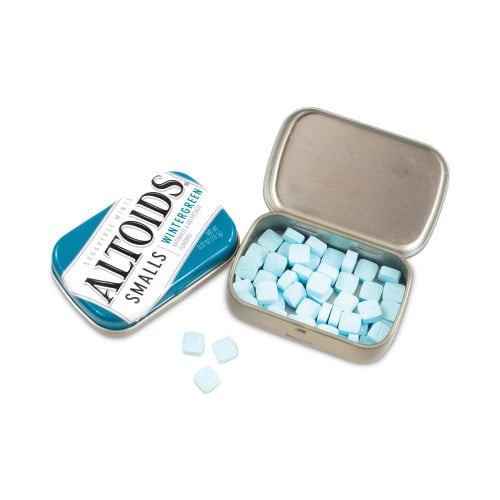 New Altoids Smalls Sugar Free Mints, Wintergreen, 0.37 oz, 9 Tins/Pack, Ships in 13 Business