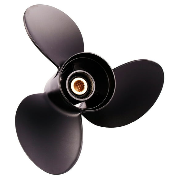 New Aluminium Propeller Compatible With Johnson/Evinrude 4 Stroke 15 Spline 115 2002-2006 By 3411-139-17 61024 990C0-00760-17P Diameter 13.875" x 17" Pitch x 15-Spline 3 Blades RH Amita 3 Offshore