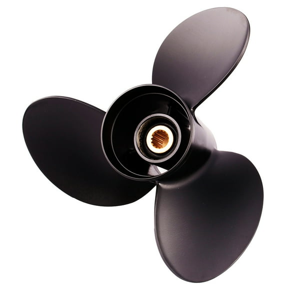 New Aluminium Propeller Compatible With Nissan/Tohatsu 60C Large Gearcase 15 Spline 60 50-140 Hp For Years 1998 By Part Number 3412-135-15 Diameter 13.5" x 15" Pitch x 15-Spline 3 Blades LH Amita 3