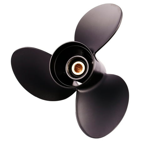 New Aluminium Propeller Compatible With Yamaha 2 Stroke C60 / E60 15 Spline 60 50-140 Hp For Years 1992-2005 By Part Number 3412-138-13 Diameter 13.75" x 13" Pitch x 15-Spline 3 Blades LH Amita 3