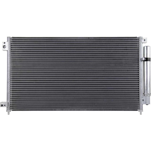 New Aluminum Core A/C Condenser Compatible With Honda Accord EX 4 Cyl 2.4L Accord DX 4 Cyl 2.4L Accord Special Edition 6 Cyl 3.0L 2003-2007 By 7013086 313086 C0403A 4770659 3680