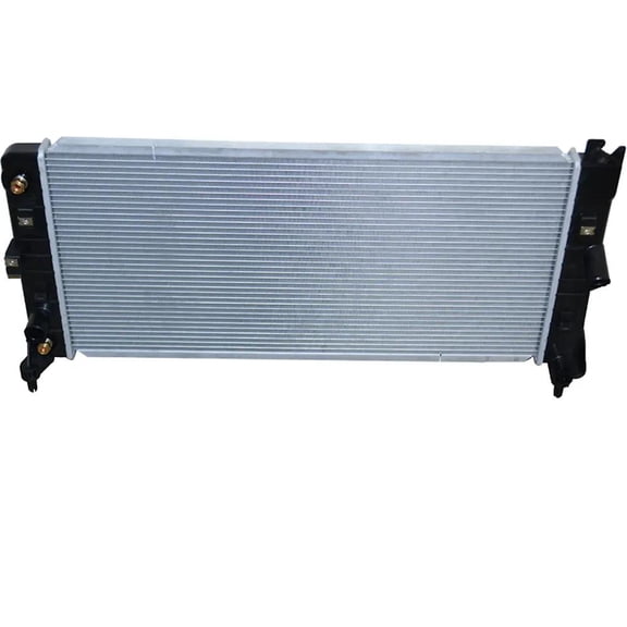 New Aluminum Core Radiator Compatible With Buick Chevrolet Pontiac Grand Prix GXP 8 Cyl 5.3L Impala Police 6 Cyl 3.9L Monte Carlo SS 8 Cyl 5.3L 2005-2010 By RA20115 CU2837 21576