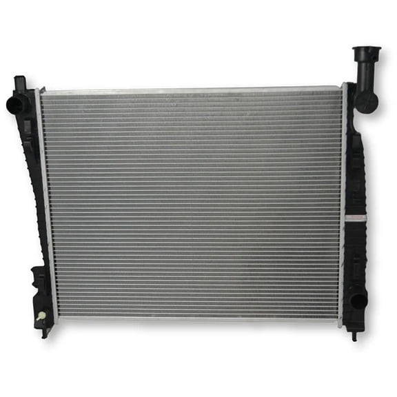 New Aluminum Core Radiator Compatible With Dodge Jeep Grand Cherokee Summit 6 Cyl 3.6L Grand Cherokee Overland 8 Cyl 5.7L 2011-2018 By 3544 CU13200 13200 103693 52014529AB 2481073