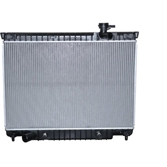New Aluminum Core Radiator Compatible With Isuzu Oldsmobile Saab Ascender Limited 6 Cyl 4.2L Bravada Base 6 Cyl 4.2L Ascender LS 6 Cyl 4.2L 2002-2009 By 3107 RA20081 CU2458 21505
