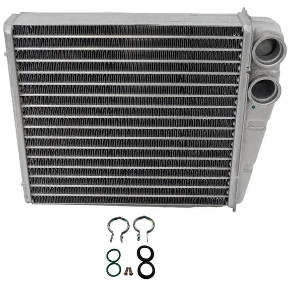 New Aluminum Heater Core Compatible With Audi Volkswagen Q3 Premium Plus 4 Cyl 2.0L Tiguan Limited Base 4 Cyl 2.0L A3 Quattro Base 6 Cyl 3.2L 2006-2018 By 1K0819031D 1K0819031E
