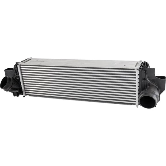 Air Intercooler Compatible with 2014-2019 BMW/MINI X1 X2 Cooper Cooper Clubman Cooper Countryman 2.0L Turbocharged 17517617600 Aluminum 4 Cyl RB54390002 Direct Fit OE Replacement