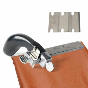 New Aluminum Leather Strap Cutter Splitter Machine Leather Belt Strip Cutting Skiver Tool