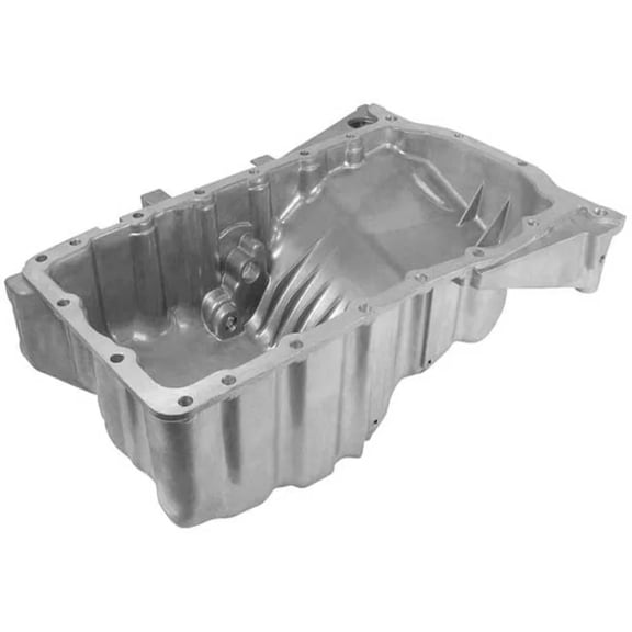 Aluminum Oil Pan Compatible with 2002-2006 Audi A4 Base 1.8L (02-05) Cabriolet 1.8L (03-06) A4 Quattro Avant (02-05) Base Avant (04-05) 1.8T AMB 06B103601BL 06B103601CD 06B103601AE