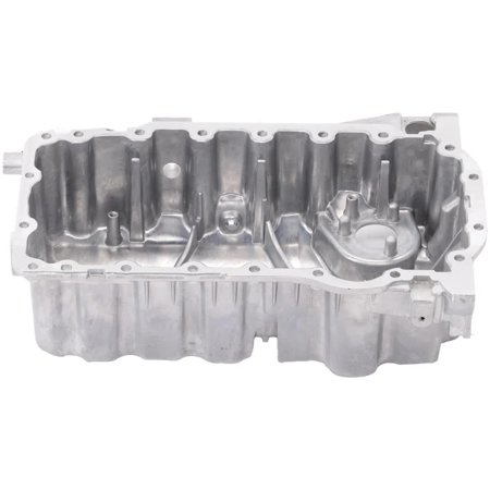 New Aluminum Oil Pan Compatible With Audi Volkswagen GTI Fahrenheit 4 Cyl 2.0L Golf TDI Comfortline 4 Cyl 2.0L Jetta Comfortline TDI 4 Cyl 2.0L 2006-2012 By 50100 103408 264457