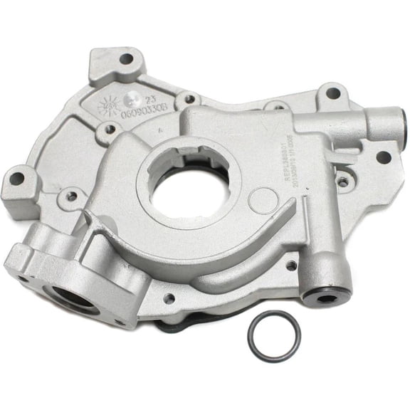 New Aluminum Oil Pump Compatible With Ford F-250 Super Duty Lariat 8 Cyl 5.4L F-150 FX4 8 Cyl 5.4L F-150 XL 8 Cyl 5.4L F-350 Super Duty XL 10 Cyl 6.8L 1997-2016 By REPL380301