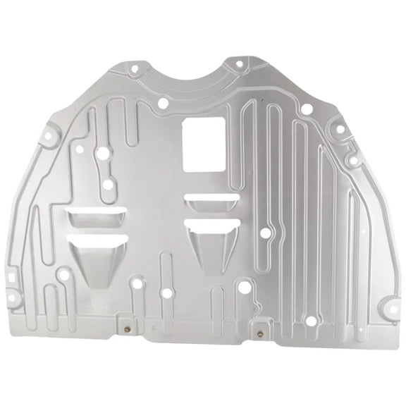 Under Engine Cover Splash Guard Compatible with 2023-2024 Honda Cr-V Center Plastic Guard 741123A0A00 Undercarriage Protection Road Debris Shield Bolt-On Fit Direct Fit Protective Panel