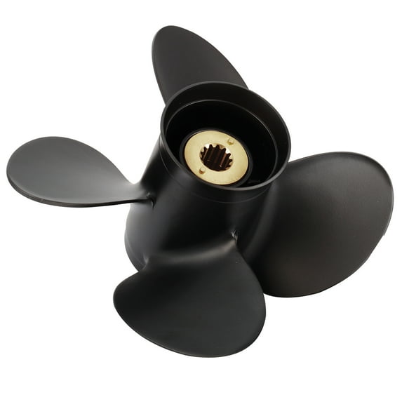 New Aluminum Propeller Compatible With Chrysler / Force 13 Spline 40 1995-1998 1313-105-13 48-8M8026630 48-8M8027512 8M8026630 8M8027512 Diameter 10.5 Pitch 13 Spline 13 Blades 4 Right Hand Rotation