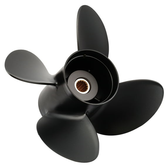 New Aluminum Propeller Compatible With Mercury Optimax 15 Spline 200 75-300 Hp For Years 1998-2021 By 1513-145-17 31080 58134-Zy3-017A Diameter 14.5" x 17" Pitch x 15-Splines 4 Blades RH Amita 4