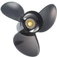 thumbnail image 1 of Aluminum Propeller Compatible with 1985-2001 Nissan Tohatsu 2-Stroke 9.9 15 18 HP 14-Spline Outboard Replaces 3BAB64516-1 3BAB645161 48-897748A11, 1 of 2