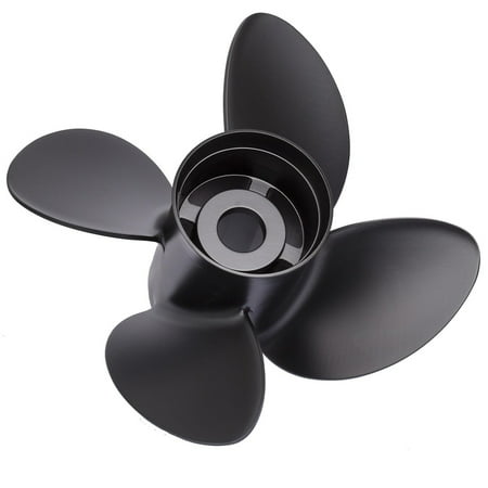 14 x 21 4-Blade Propeller Compatible with 1977-2021 Yamaha VMAX SHO HPDI 75-350HP Outboard Sterndrive 15 Spline Large Gearcase Aluminum Rubex 4 Suzuki DT150-225 2-Stroke 2-Stroke