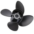 thumbnail image 1 of Rubex 4 Propeller 14.5 x 17 Compatible with 1977-2021 Mercury Verado Optimax 75-350HP 15 Spline 4-Blade Aluminum Large Gearcase Right Hand 9513-145-17 Mercury 2-Stroke Mercury 4-Stroke, 1 of 2