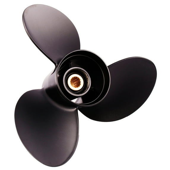 New Aluminum Propeller Compatible With Yamaha Z150 2.6L Hpdi 15 Spline 150 2000-2005 By 101025 101026 6G5-45941-00-00 6G5-45941-00-98 6G5-45952-00-00 Dia 15" x 15" Pitch x 15-Spline RH Amita 3