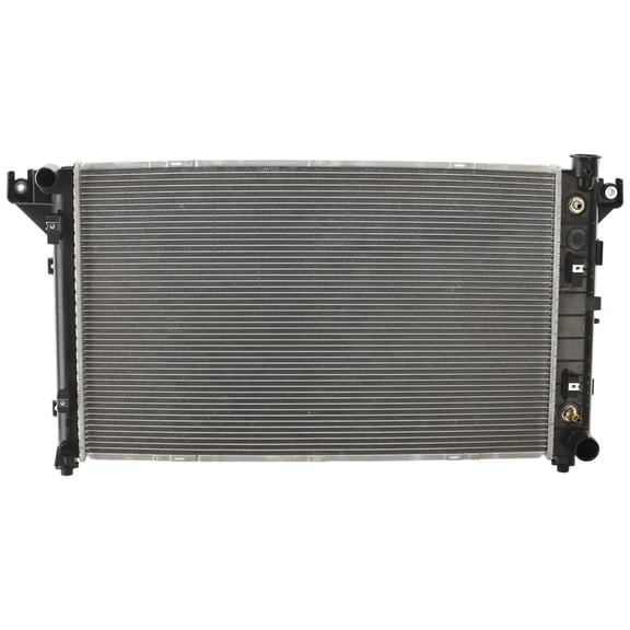 New Aluminum Radiator Compatible With Dodge Ram 1500 SLT 8 Cyl 5.2L Ram 1500 Laramie 8 Cyl 5.9L Ram 1500 Laramie 8 Cyl 5.2L 1994-2001 By CH3010149 52028057AE