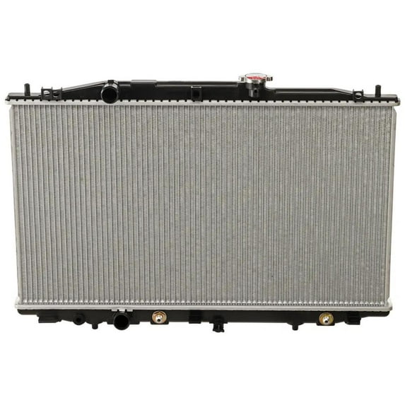 New Aluminum Radiator Compatible With Honda Accord LX 4 Cyl 2.4L Accord EX 4 Cyl 2.4L Accord DX 4 Cyl 2.4L 2003-2007 By HO3010201 HO3010186 19010RAAA81 19010RAAA51