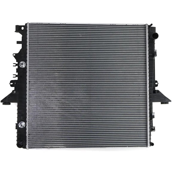 New Aluminum Radiator Compatible With Land Rover Range Rover Sport Supercharged 8 Cyl 4.2L LR3 HSE Lux 8 Cyl 4.4L LR3 Base 6 Cyl 4.0L 2005-2009 By PCC500490 PCC500550 PCC500680