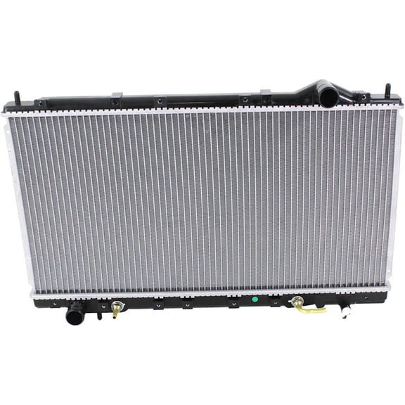 New Aluminum Radiator Compatible With Mitsubishi Eclipse GS 4 Cyl 2.0L Eclipse GSX 4 Cyl 2.0L Eclipse Base 4 Cyl 2.0L Eclipse RS 4 Cyl 2.0L 1995-1999 By MI3010112 MR127910