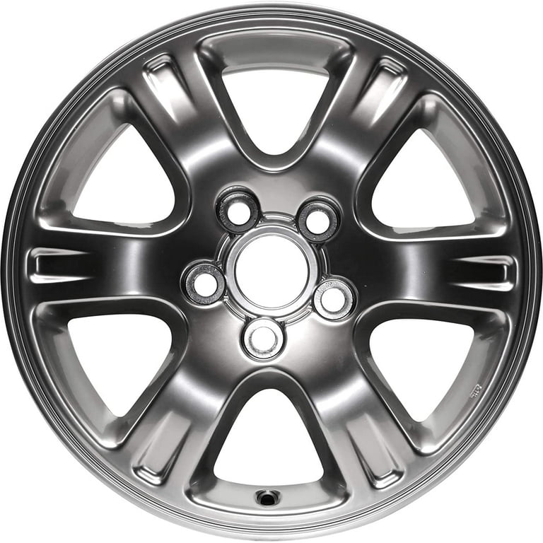 New Jante Replica Aluminum Wheel Rim, 16x6.5 Inch, 6 Spoke