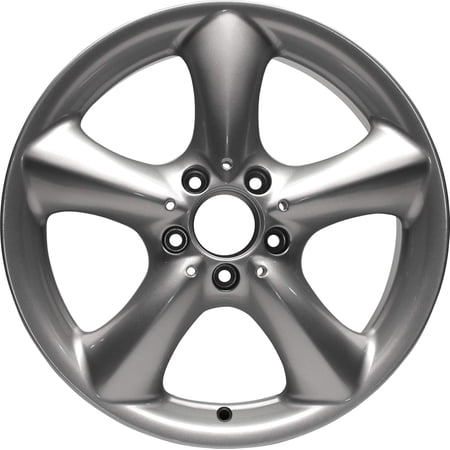 New Aluminum Whee Rim 17 Inch Fits 2005 Mercedes CLK320 17x7.5 5 on 112.0- 4.4 Inches 5 Spoke