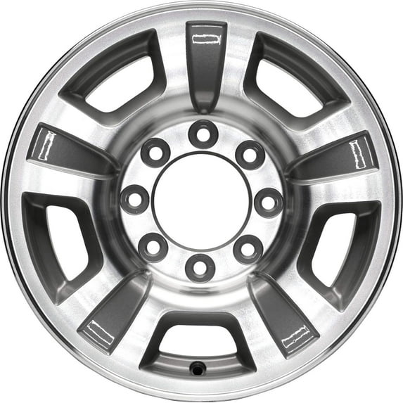 New Aluminum Wheel 17 Inch for 07-14 GMC Sierra 2500 17x7.5 Rim 8 Lug 165.1mm Fits select: 2007-2010 CHEVROLET SILVERADO, 2007-2010 GMC YUKON XL