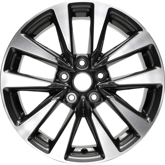 New Aluminum Wheel 17 inch for 16-18 Nissan Altima 17x7.5 Rim 5 Lug 115mm Fits select: 2017 NISSAN ALTIMA 2.5/S/SV/SL/SR, 2016 NISSAN ALTIMA 3.5SL/3.5 SR