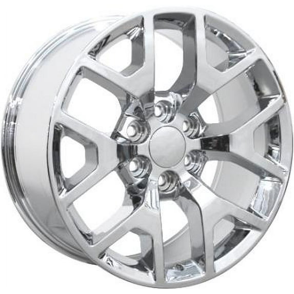 New Aluminum Wheel 20 Inch for 14-18 GMC Sierra 1500 20x9 Rim 6 Lug 139.7mm Fits select: 2015-2017 CHEVROLET TAHOE, 2015-2017 CHEVROLET SUBURBAN