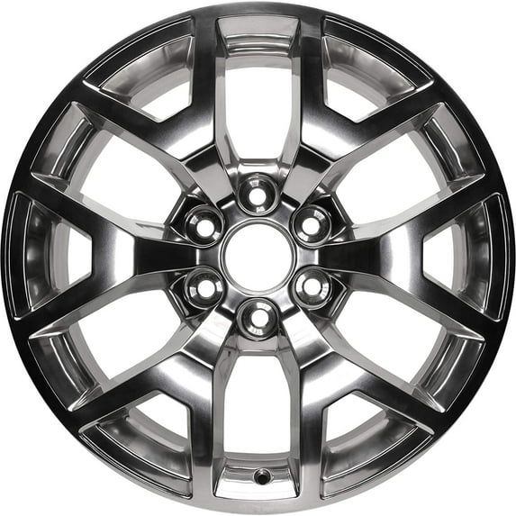 New Aluminum Wheel 20 Inch for 15-18 GMC Sierra 1500 20x9 Rim 6 Lug 139.7mm Fits select: 2015-2017 CHEVROLET TAHOE, 2015-2017 CHEVROLET SUBURBAN