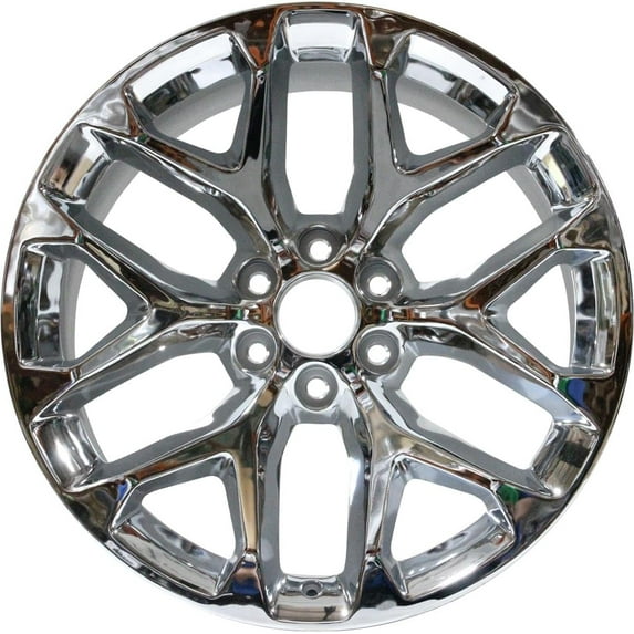 New Aluminum Wheel 22 Inch for 14-18 Chevrolet Silverado 1500 22x9 Rim 6 Lug 139.7mm Fits select: 2014-2018 GMC SIERRA, 2015-2018 CHEVROLET TAHOE