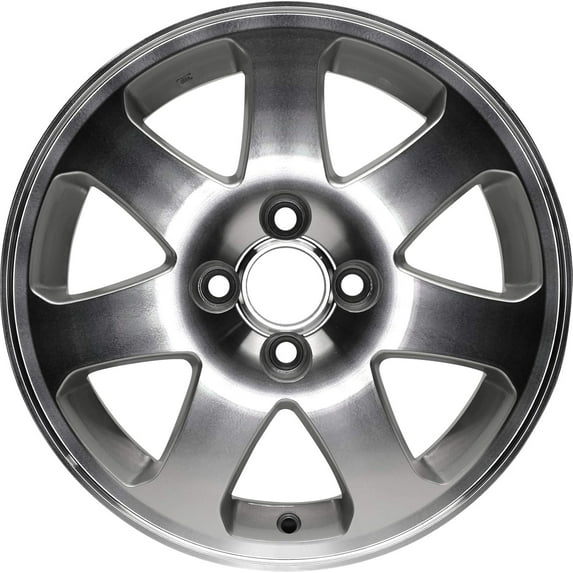 New Aluminum Wheel Rim 15 inch Fits 1999-2005 Honda Civic 4-100mm 7 Spokes