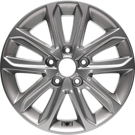 New Aluminum Wheel Rim 16 Inch Fits 14-16 Hyundai Elantra 5-114.3mm 10 Spokes